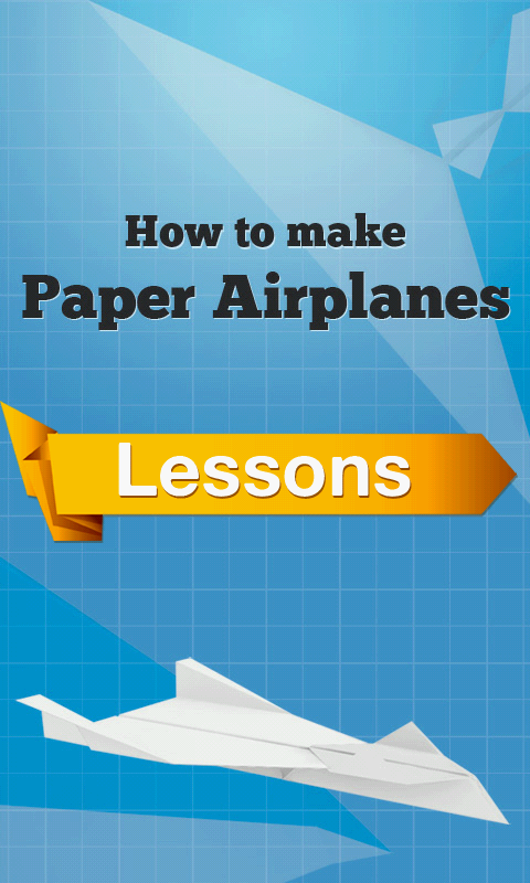 How to make Paper Airplanes