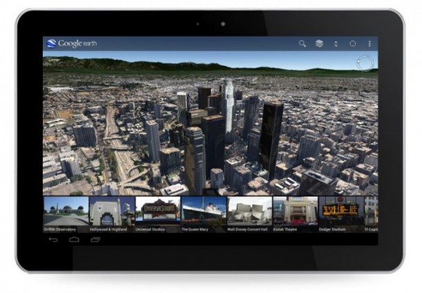 Google Earth для Android получило обновление