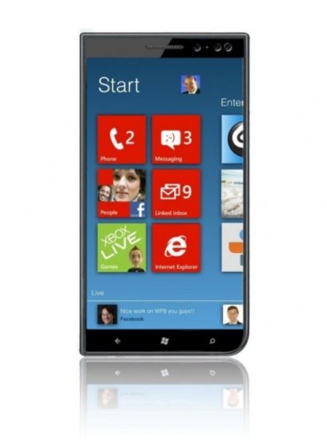 Концепт смартфона на Windows Phone 8