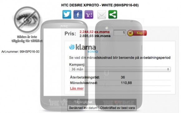 HTC Desire X