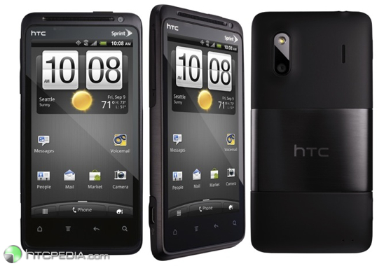 HTC EVO Design 4G получил Ice Cream Sandwich