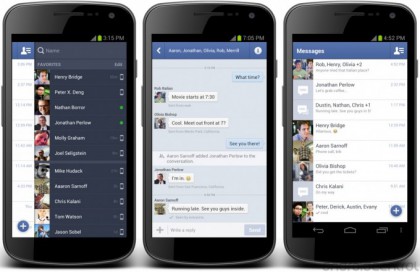 Facebook Messenger получил поддержку SMS