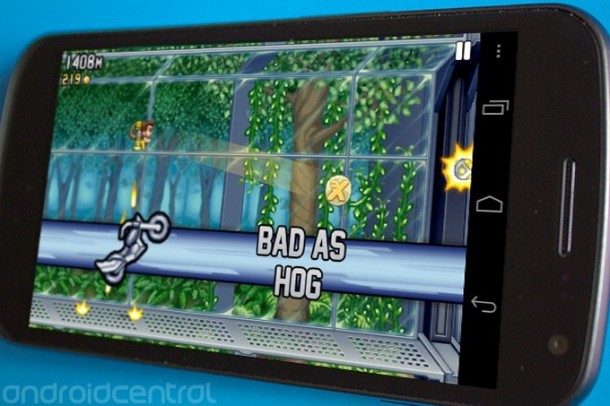 Jetpack Joyride: теперь и в Google Play