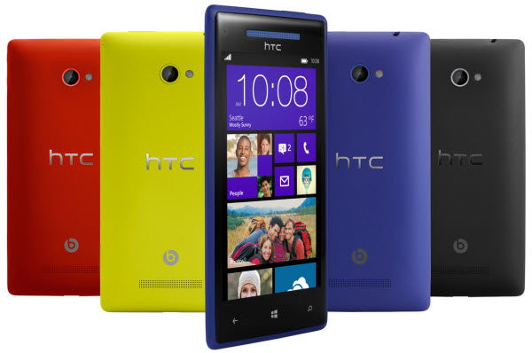 Оглашены европейские цены на HTC 8X и HTC 8S 