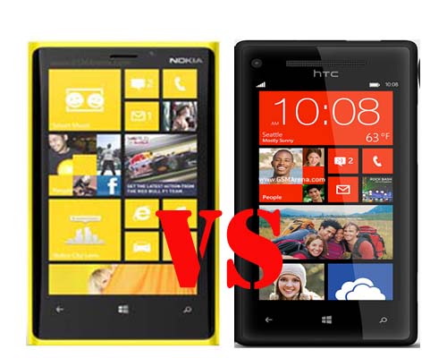 Nokia Lumia 920 vs HTC 8X