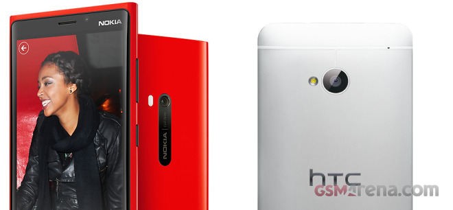 HTC One против Nokia Lumia 920