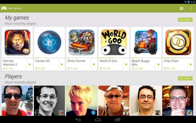 Google Play Игры