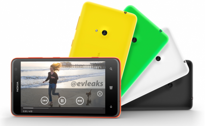 Lumia 625 цвета
