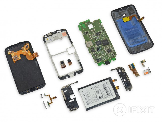 Moto X inside