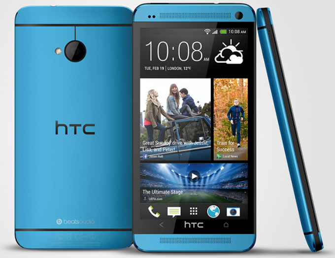 Blue HTC One