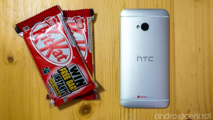 htc one kitkat