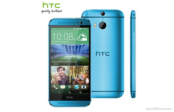 Голубой HTC One M8