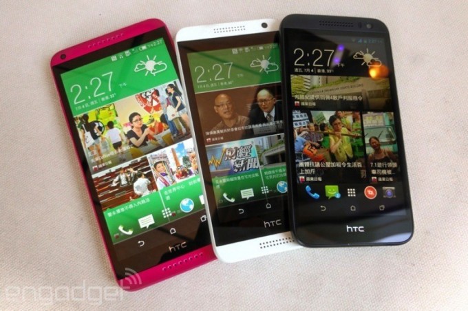 HTC Desire 610 и розовый  Desire 816 дебютировали в Гонконге
