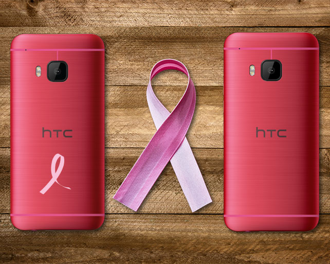 В США вышел HTC One M9 с розовым корпусом