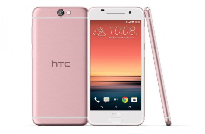 HTC One A9 вышел  в розовом цвете